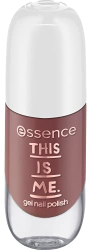 essence this is me. gel nail polish, Gellack, Nagellack, Nr. 18 smart, nude, gelig, ohne Aceton, vegan, ohne Alkohol (8ml)