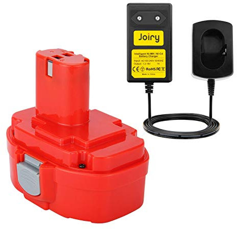 Joiry 18V 3.5Ah Ni-MH Batterie avec chargeur pour Makita PA18 1822 1823 1834 1835 192826-5 192827-3 192829-9 193159-1 193140-2 193102-0 4334D 5026DA 5036DA 5046DA 6343D 6347D 8390D 8391D