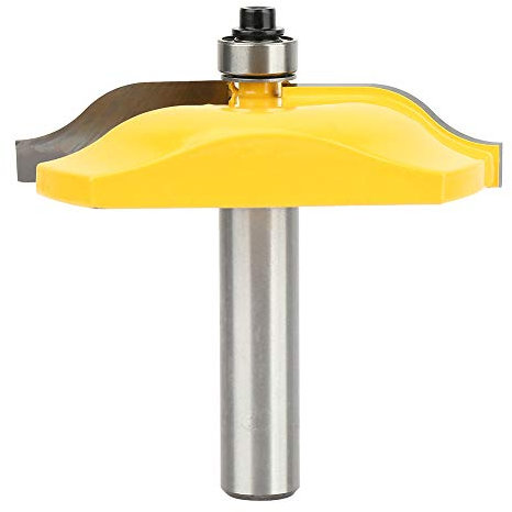 Cove Raised Panel Router Bit, 1/2 Zoll Schaft Holzbearbeitung Cove Raised Panel Router Bit Door, Fräser, für lange Lebensdauer