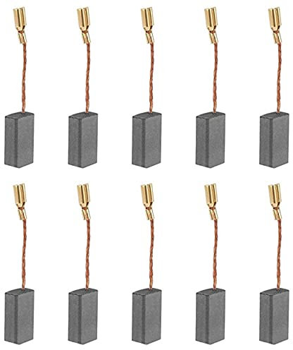 UYUYong 10PCS Cepillos de Carbono Motor Escobillas de Carbón para Herramienta Eléctrica Genérica Motor de Repuesto para Reparación de Herramientas Eléctricas Universales -16 * 8 * 5 * 46 mm