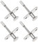 TEHAUX Gefedert Plunger Riegel Frühlingsbettbefestigungsstoffe Babybett Federriegel Feder Bolzen Latch Luped Edelstahl Kolbenriegel