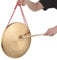 Ericetion 32 cm Hand Gong Cymbals Messing Kupfer Gong Chapel Opera Percussion Instrument Mit Rundspiel Hammer