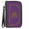 Buckle-Down The Wizarding World of Harry Potter Geldbörse, Reißverschluss, Fantastic Beasts Crimes of Grindelwald Ministerium of Magic Icon, veganes Leder, 7.5x4.5, Casual