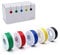 Treedix 30AWG Electronics Wire kit, Hook up Wire Kit 30 Gauge Electric Wire, Solid Core Tinned Copper Wrapping Cable, 5 Colors 164ft Per Roll Electrical Wire (5pcs)