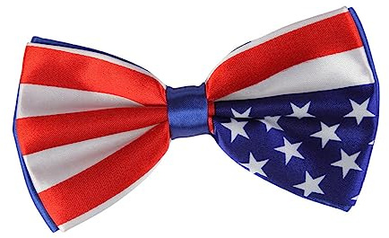 WRITWAA 1 Satz Amerika-flagge Anzug Mit Amerikanischer Flagge Herrengeschirr Partyzubehör Zubehör Für Partykostüme Kleidung Einstellen Tag Der Unabhängigkeit Krawatte Männer Und