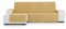 Eysa Bianco Rutschfester chaiselongue Mini Links frontalsicht, Farbe 05