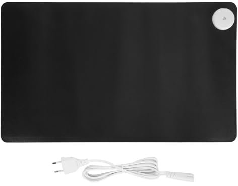 Yanmis Beheiztes Mauspad, 61 x 35,6 cm, elektrisches warmes Schreibtischpad mit 3 Temperaturreglern, großes warmes Mauspad für Zuhause, Schule, Büro