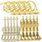 15st Musikinstrumentenmodell Musikalische Weihnachtsverzierungen Weihnachten Weihnachtsbaum Musikinstrument Weihnachtsglocke Weihnachtsdekor-Musikinstrument Fantasiehorn Plastik JOINPAYA