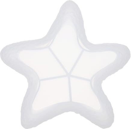 PATIKIL Starfish Tray Resin Mould, Trinkets Dish Silicone Moulds for Epoxy Resin Jewelry Storage Containers Blank Casting Mould for DIY Craft Home Decorations Making Tool, White