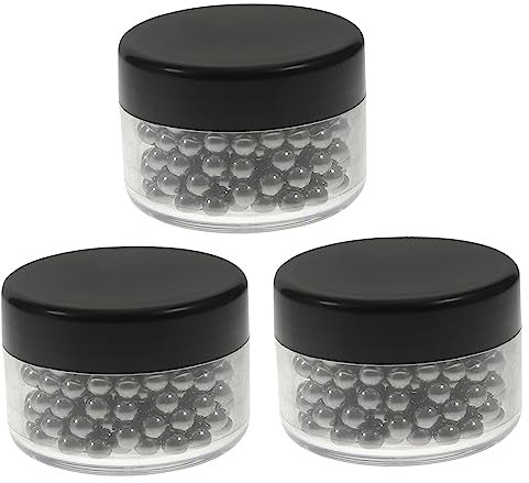 iplusmile Bolas Mezcladoras De Acero Inoxidable Para Bricolaje 900 Unidades Bolas De Mezcla De Pintura y Esmalte De Uñas