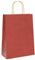 vidaXL Papiertragetaschen 250 STK., Papiertüten mit Henkeln, Kraftpapiertüten, Geschenktüten für Einkaufen Hochzeiten Verpackungen Partys Geburtstag Weihnachten, Rot 26x12x35cm