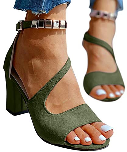 Tanzschuhe Damen Mit Absatz Pumps Sommer Elegant Und Bequem Orthopädische Schuhe Sommerschuhe Riemchenpumps Casual Bequeme Sandalen Damen Damensandalen