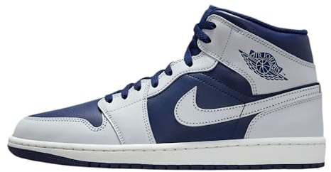 NIKE Shoes Air Jordan 1 Mid Code DQ8426-403 Blue Men's, Blue Grey White, 7.5 UK