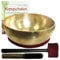 Naturheilmittel Heilsteine Methusalem GmbH Neu-Ulm Klangschale 900-1000g + BUCH Peter Hess 5-tlg Klangmassage SET. GELENKSCHALE UNIVERSALSCHALE Handarbeit NEPAL + Klöppel + ZUBEHÖR. 70192-5