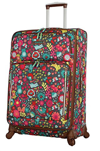 Lily Bloom , Unisex-Erwachsene Koffer Playful Garden 71.12 cm