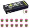 Boîte 10 + 2 de surgrips pro elite premium lisse rose fluo
