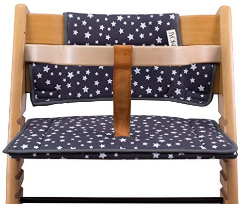 JYOKO KIDS Hochstuhl Kissen kompatibel mit stokke tripp trapp (Winter Sky)