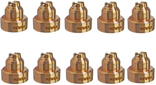 Lot de 10 capuchons de protection 220818 pour douilles plasma, embouts de lampe de poche, consommables de coupe 45XP 65 85 105