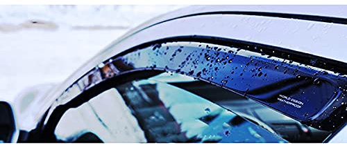 Car Lux Déflecteurs d'air avant pour Citroën Berlingo 3 III à partir de 2019, Lot de 2 films pour vitres avant, Moderne, Spécifique au modèle, Van
