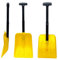 BAUSTER® Pelle à neige de voiture - Petite pelle pliante - Pelle à avalanche - Pelle de secours pour l'hiver - Voiture en plein air - Jardinage - Pelle à neige - Pièce