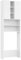 vidaXL Waschmaschinenschrank mit 2 Türen 9 Fächern Badmöbel Badschrank Badregal Badezimmerschrank Hochschrank Schrank Weiß 64x25,5x190cm