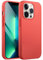 JETech Silikon Hülle für iPhone 13 Pro Max 6,7 Zoll, Ganzkörperschutz handyhülle mit Seidig-Weicher Berühren, Stoßfeste Hülle mit Mikrofaser-Futter (Rosa Pomelo)