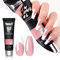 Beautilux Acrylgel für nägel, Rosa Acrylgel Langanhaltendes Nail Art Gel, Quick Extension Nagelverlängerung Natürliches Aussehen Farbe Acrylgel Tube UV Gel Nagelgel für Starter 50ml