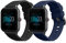 kwmobile 2X Sportarmband kompatibel mit Blackview R3 / R3 Pro Armband - Fitnesstracker Band Set aus TPU Silikon