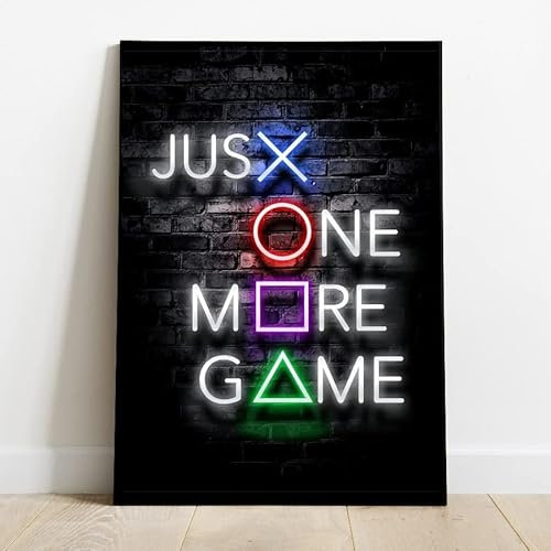 Affiche Gamer Décoration Murale - Gamer Poster, Deco Gaming, Affiche murale, Deco chambre | Sans Cadres 30x40cm (Affiche 4)
