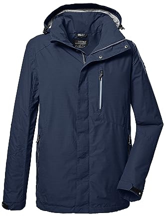Killtec Herren Kos 256 Mn Jckt_carleb Funktionsjacke/Outdoorjacke mit abzippbarer Kapuze