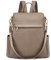 Kattee Women Real Leather Backpack Purse Anti-Theft Rucksack Fashion Shoulder School Bag Fits 11 inches Tablet
