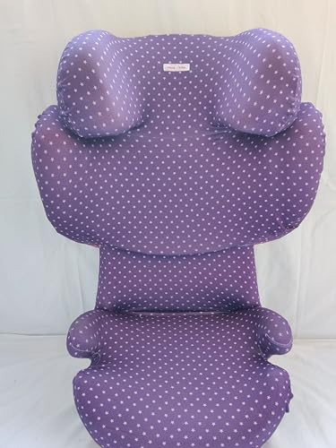 moon-bebe Bezug kompatibel mit Cybex Solution Q2 Fix Autositz, Violett