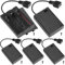 Xiatiaosann 3 AA Battery Holder USB Female Socket, 3 AA Battery Case Box Holder with Cover and On/Off Switch (5 Pack)