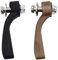 2 Pieces Hair Clipper Adjusting Levers, Hair Clipper Replacement Accessories Repairing Parts Compatible with Wahl 5 Star Magic Clip Senior Super Taper 8148 8504 1919 8591 Hair Clippers (Black&Brown)
