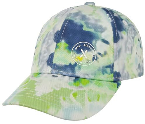 maximo Good Vibes Tie Dye Kindercap Basecap Baseballcap Cap Kinder - mit Schirm Sommer Frühling-Sommer - 51 cm grün
