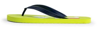 FILA Herren Troy Slipper Flip-Flop, Acid Lime Navy, 46 EU