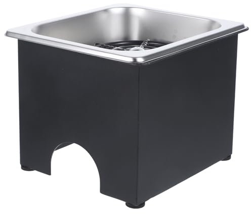 WOONEKY Stainless Steel Bar Sink Cup Washer Glass Rinser Bottle Drainer Rack Automatic Cup Rinser High Pressure Glass Washer