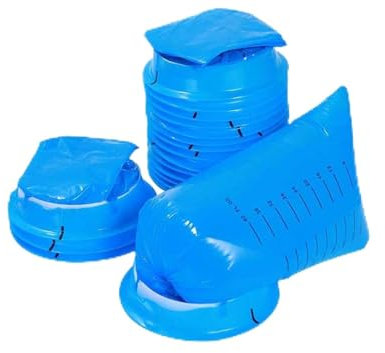 QFM561 Lot de 20 sacs à vomir jetables pour femme enceinte Fixation sur voiture Bleu Taille unique