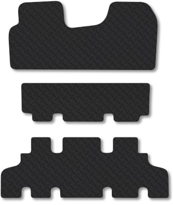 Renault Trafic (2001-2014) 5mm Rubber Van Mats Premium Durable Accessories Tailored Fit Heavy-Duty Floor Mats Waterproof Custom Fit Water Resistant
