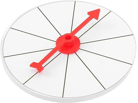 JOINPAYA Tischrad-ziehungsspiel Desktop-drehteller Preisrad Drehplatte Party-Spiel-Requisite