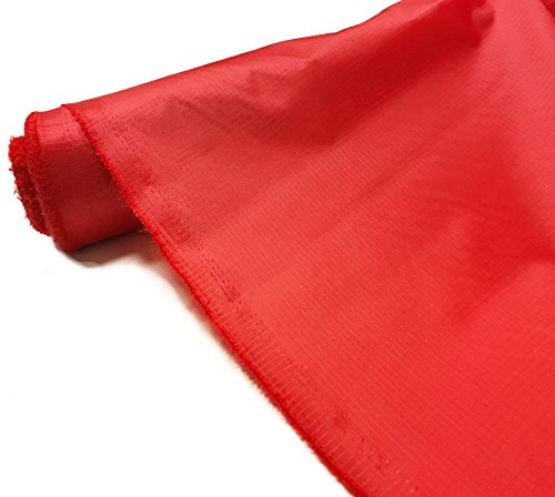 A-Express Ripstop Wasserdicht Stoff Material 3.8oz Draussen Abdeckung Zelt Kissen Rot 3 Meters (300cm x 150cm)