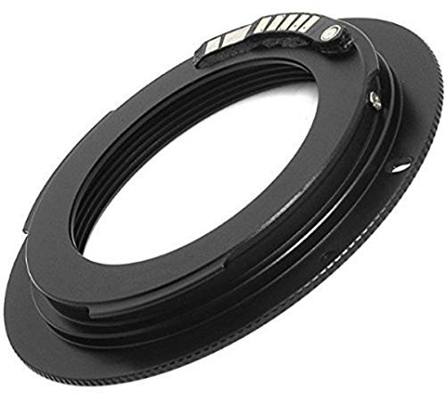 DIGITAL HD ® ANELLO ADATTATORE OBIETTIVO a vite M42 M-42 COMPATIBILE CON CANON EOS BODY CHIP CONFERMA AF