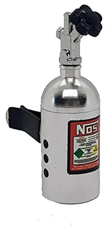 Turbo NOS Modellauto Lufterfrischer Vent Parfüm Clip Silber Farbe