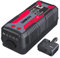 Portable Power Station Outdoor Generator, GOOLOO GTX280 280Wh Portable Charger with 230V/120W Detachable AC Outlet, Waterproof Power Supply, PD100W in/Output(Smart Clips Not Included) Black