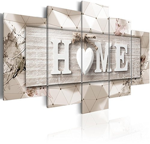 murando Acoustic Canvas Wall Art Home Board 225x112 cm / 89 x 44 picture with acoustic foam sound absorption print image Artwork 5 pcs room acoustics soundproofing m-C-0251-b-p