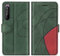 KKEIKO Coque pour Sony Xperia 1 II, Portefeuille Etui en Cuir PU Coque pour Sony Xperia 1 II, Antichoc Housse de Protection avec Fente Carte, Vert