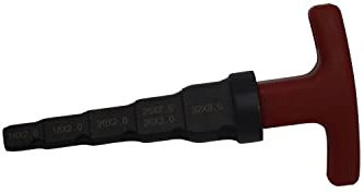 Calibratore e sbavatore per tubo composito multistrato 16/18 / 20/26 / 32 mm