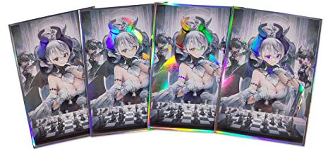 Time Walker Sammelkartenhüllen für YuGiOh/japanische Karten, 50 Karat, Motiv: Arianna The Labrynth Servant), Top-Loading-Sammelkartenhüllen, Deckschutz für Karten in japanischer Größe, 63 x 90 mm, 15