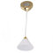 Luqeeg Puppenstubenlampe, 1:12 Deckenlampenmodell, LED-Simulation Zum Aufhängen, Miniatur-Kronleuchter, Tischleuchte, Deckenlampe, Batterieleistung, Puppenstuben-Beleuchtungszubehör
