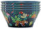 Puckator Set of 4 RPET Picnic Bowls - Animal Kingdom